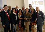 Das Team des BSA Niederösterreich mit BSA-Präsident Andreas Mailath-Pokorny am Landestag des BSA NÖ